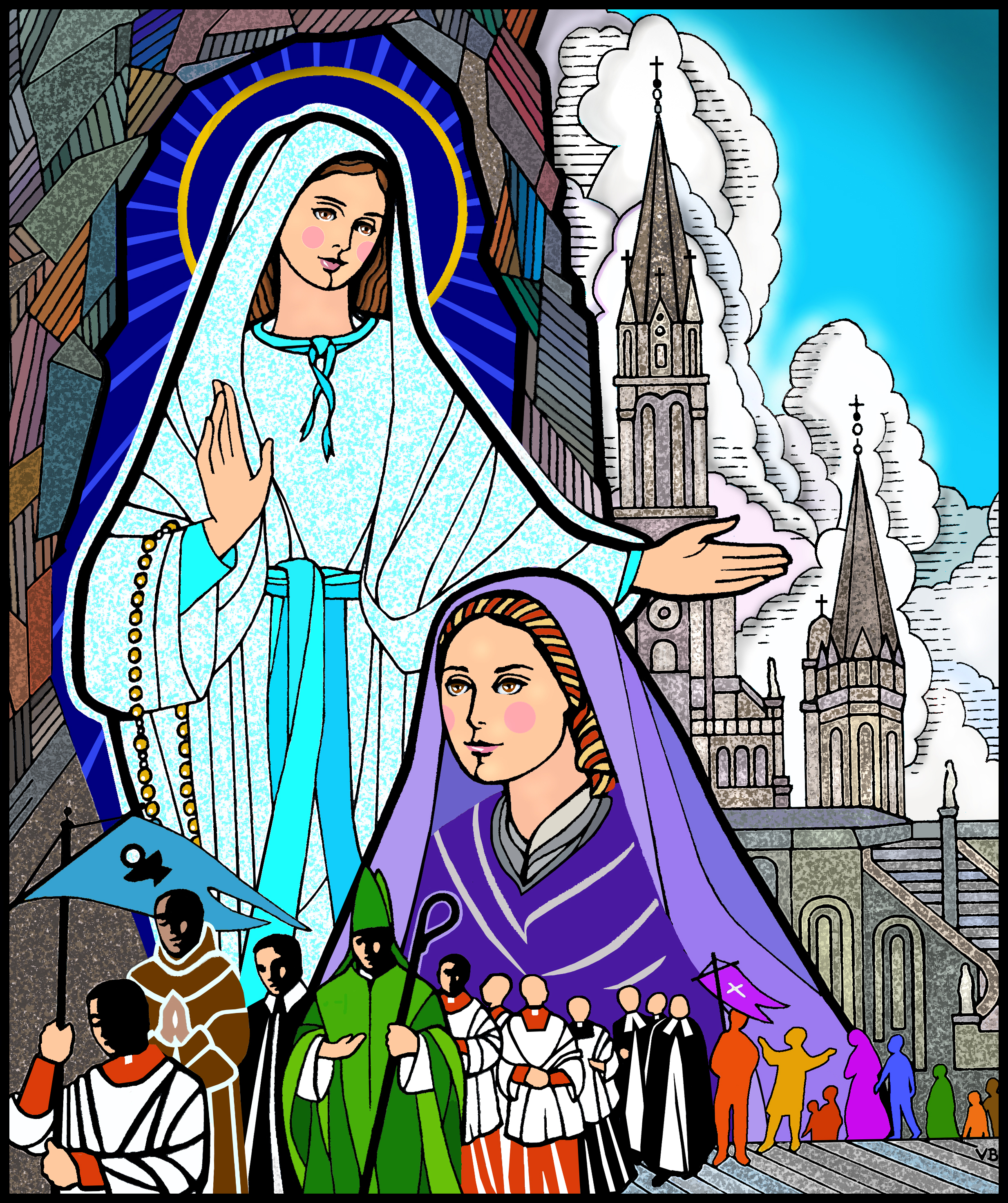 Let Pilgrims Come in Procession